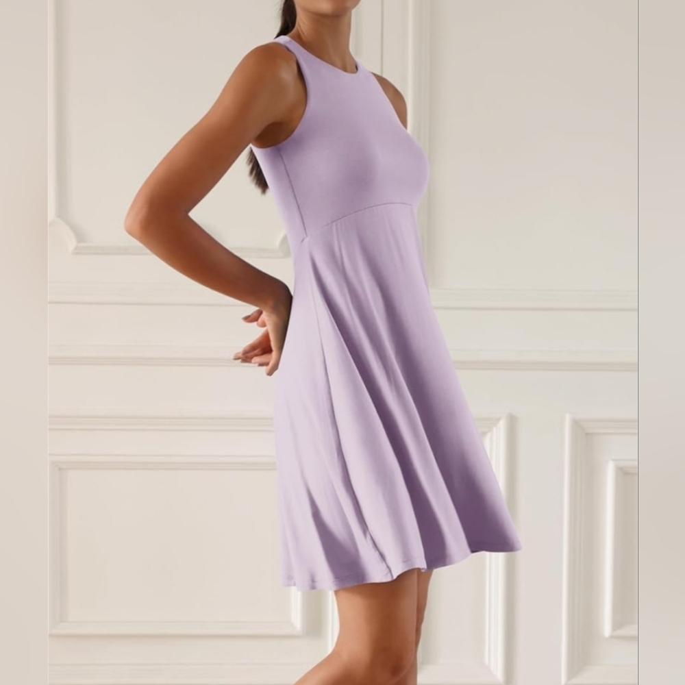 Summer dress, sundress mini skater dress casual flare
